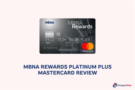 MBNA mastercard rewards